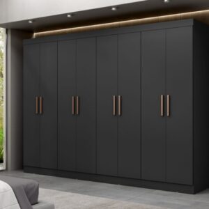 Guarda Roupa MDF Paris 8 Portas
