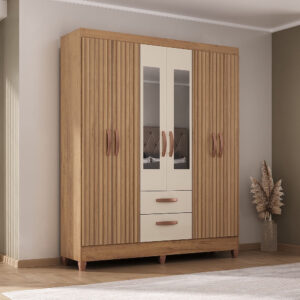 Guarda Roupa Real 6 Portas