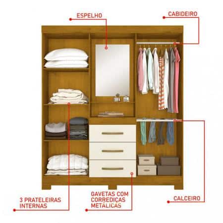 Guarda Roupa NT 5015 - Imagem 2